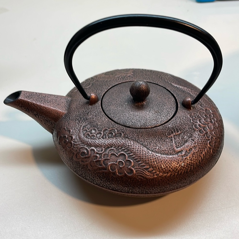Teavana cast iron tea pot